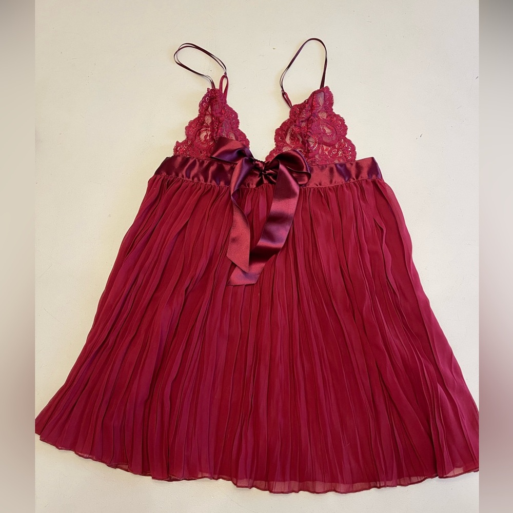Victoria Secret Burgundy Lingerie